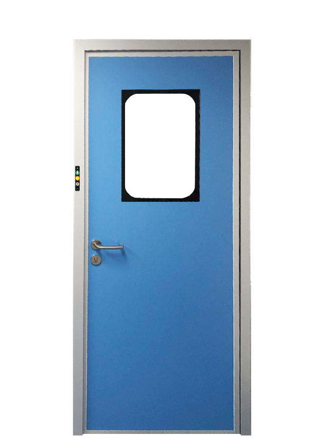 Aluminum alloy frame melamine ester panel door