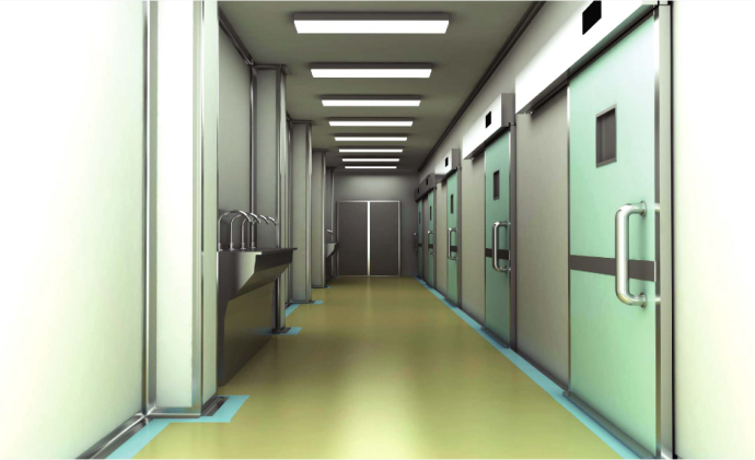 Manufacturing method and process of environment-friendly heat-insulating fire-proof clean door