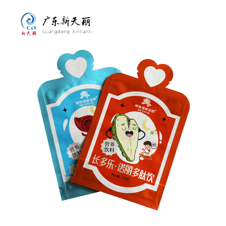Opposite-sex stand up pouch
