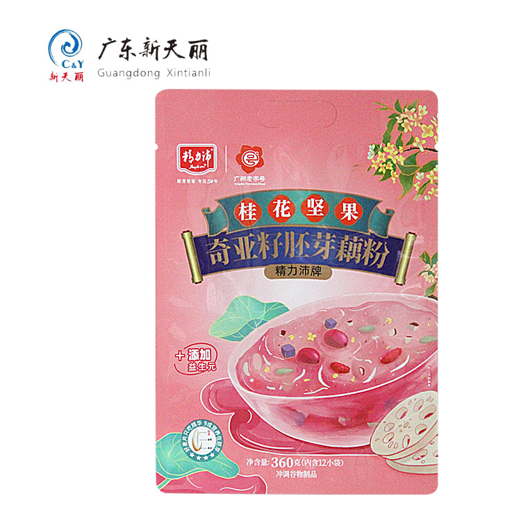 Food stand-up pouches