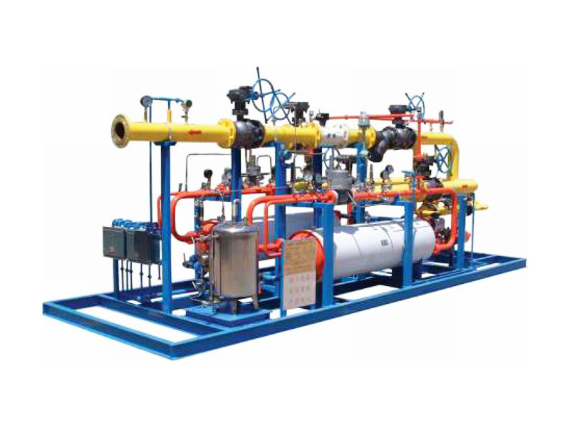 CNG pressure regulating station