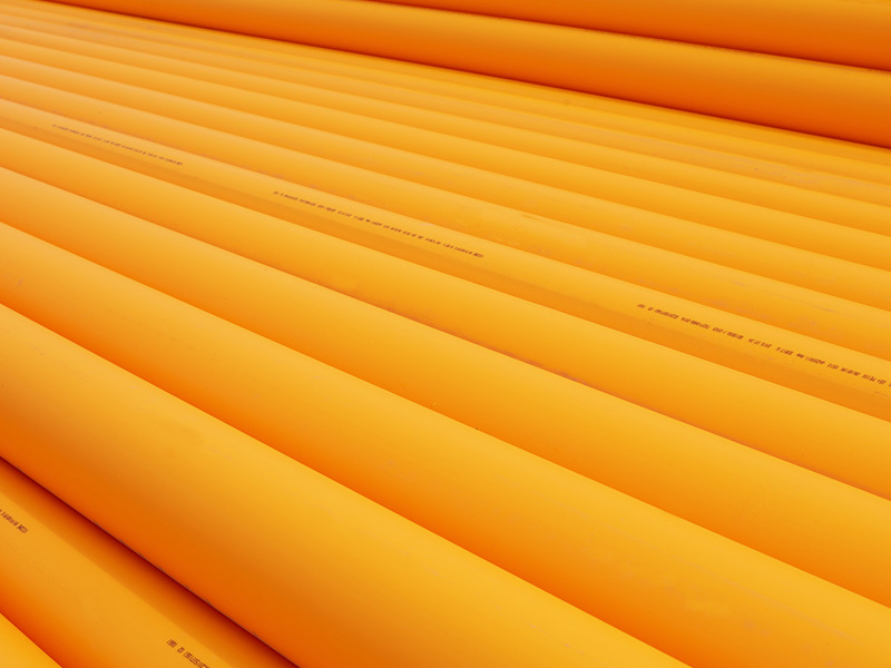 PE100 orange pipe