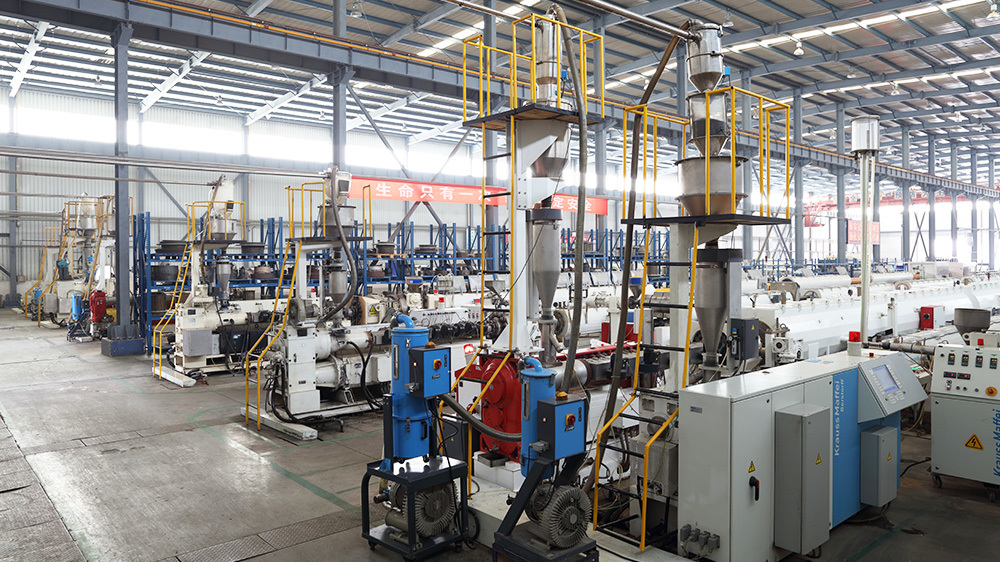 Pipe production line