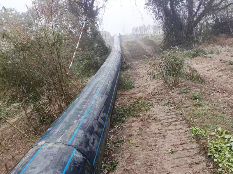 Shanghai DN800mm SDR11 Non-excavation Urban and Rural Water Supply Upgrade and Renovation Project