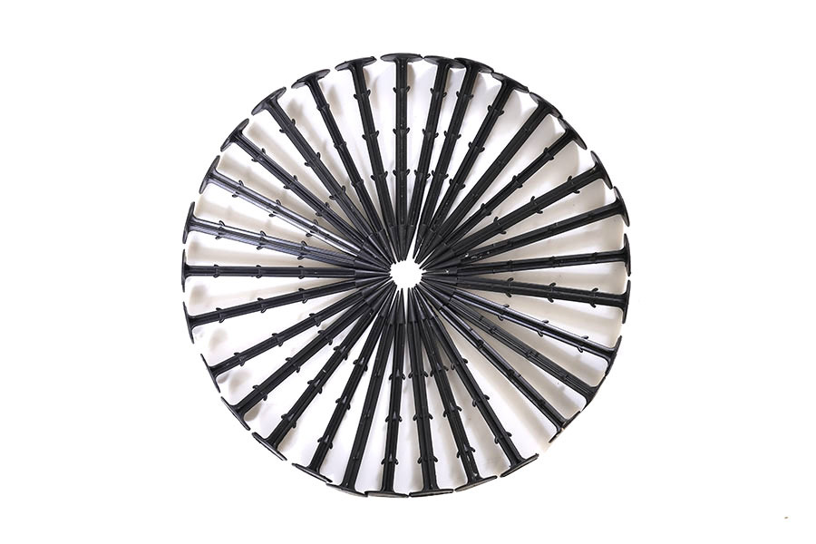 Plastic ground nails