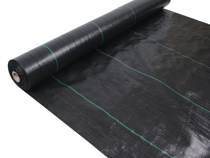 PP woven weed control mat