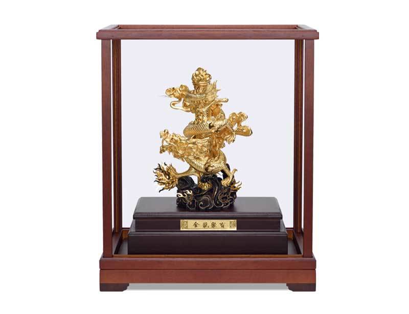 Golden Dragon Jubao-Stereo Gold Foil Ornaments