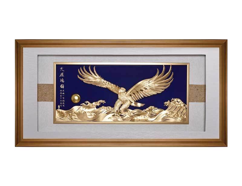 Business Gift-Great Exhibition of Three-dimensional Gold Foil Painting