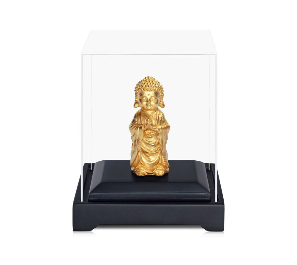 立体金箔小佛像-阿弥陀佛-站姿