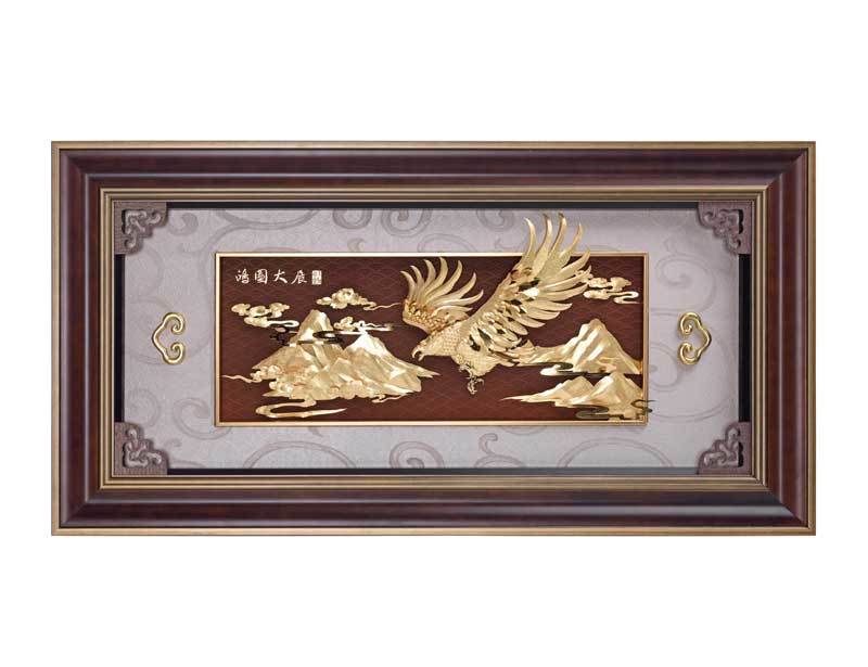 Hongtu Exhibition-Three-dimensional Gold Foil Painting