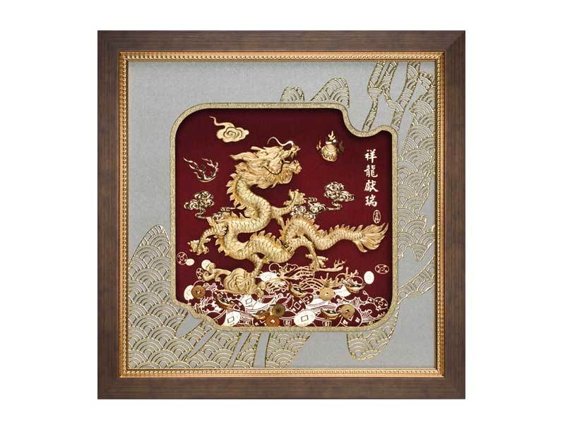 Xianglong Xiangrui-three-dimensional gold foil painting