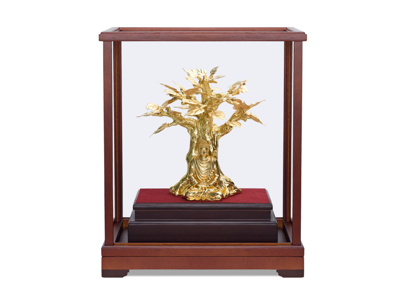 Bodhi Tree-Three-dimensional Gold Foil