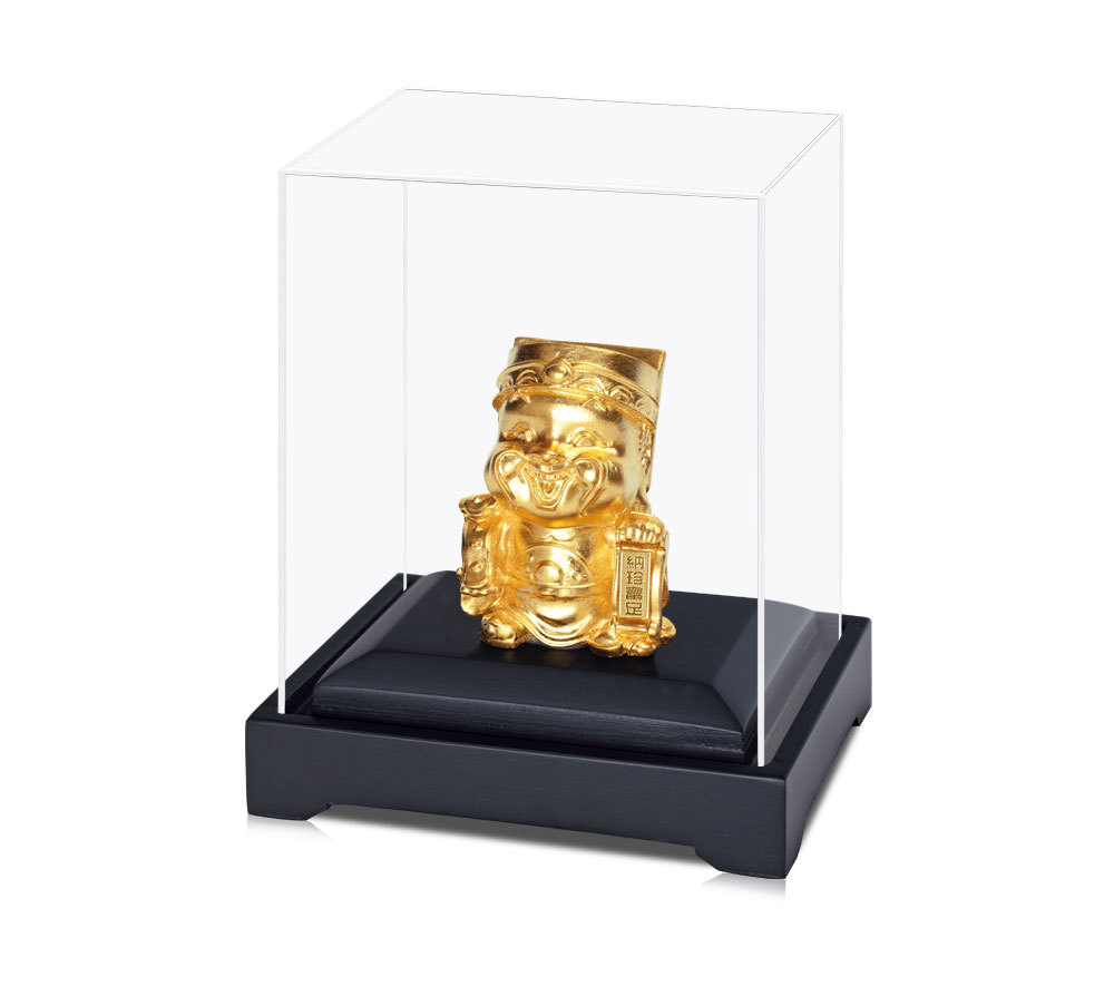 Three-dimensional gold foil Buddha-Five-Way God of Wealth-Nazhen Rich