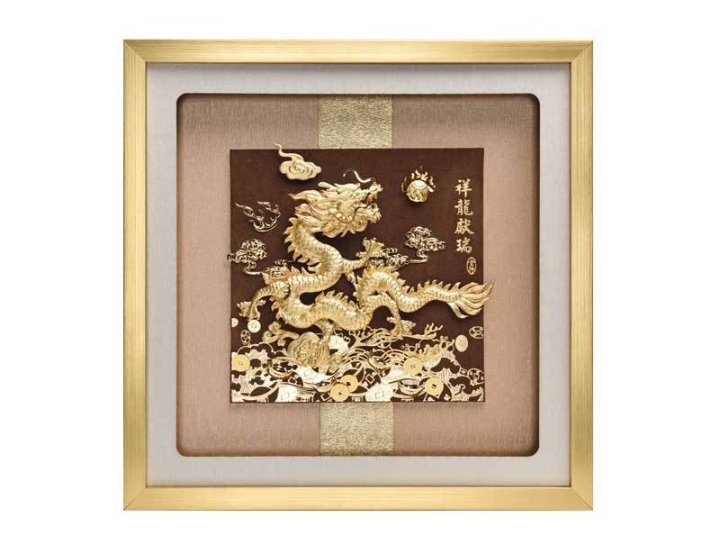 Xianglong Xiangrui-three-dimensional gold foil painting