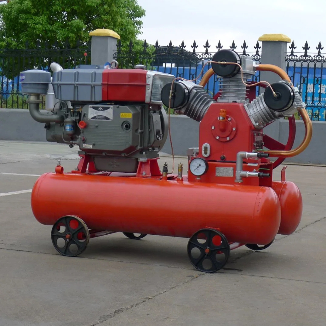 Min 18.5kw Three Cylinders Diesel Piston Air Compressor W3.5/5 for Sale
