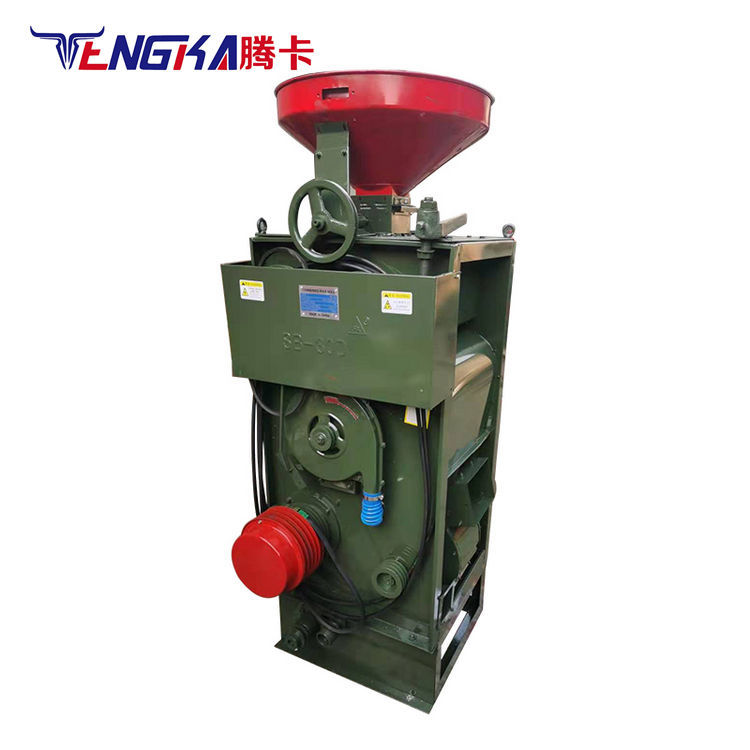 Small Mobile Diesel Engine Combine Rice Mill Thickness Grader Stainless Steel Rice Mill