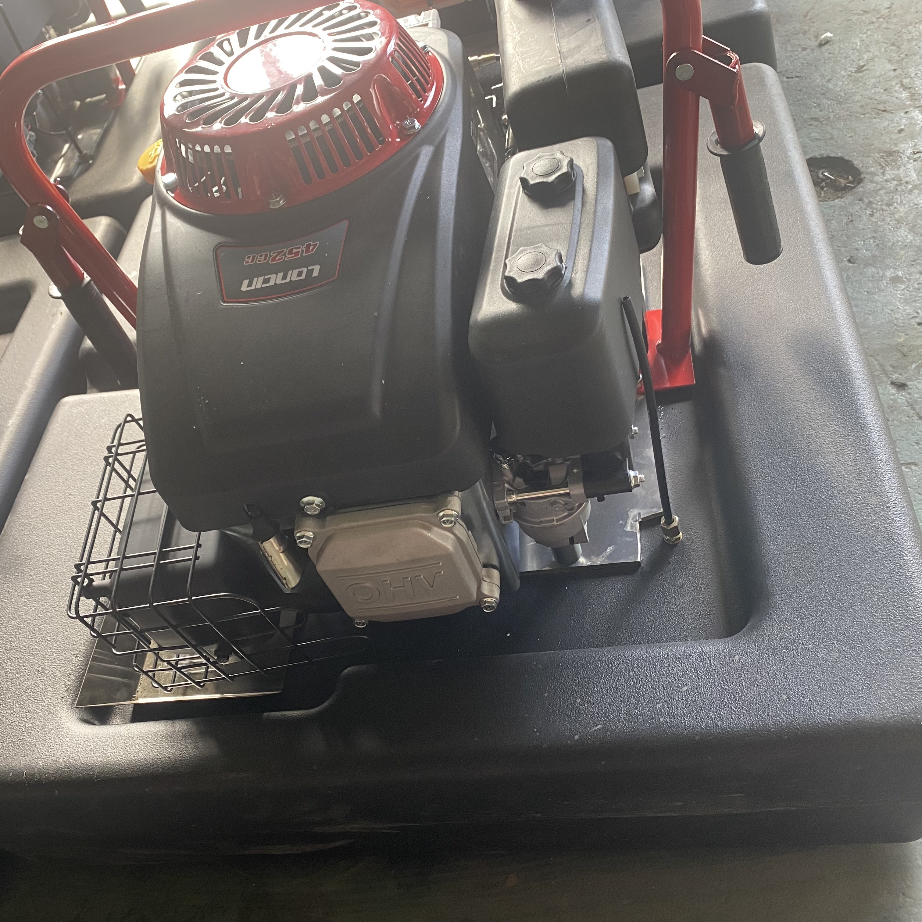 gasoline fuel engine manual ignition starting fire fighting floating water pump