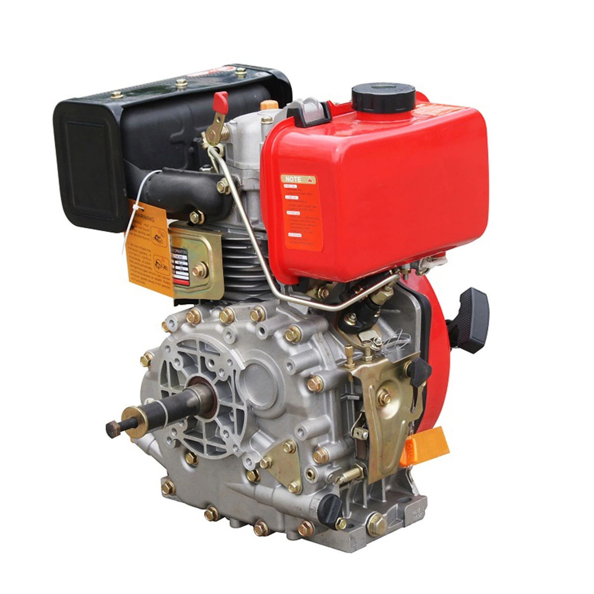 Motor diésel refrigerado por aire de 14 HP y 1100 F
