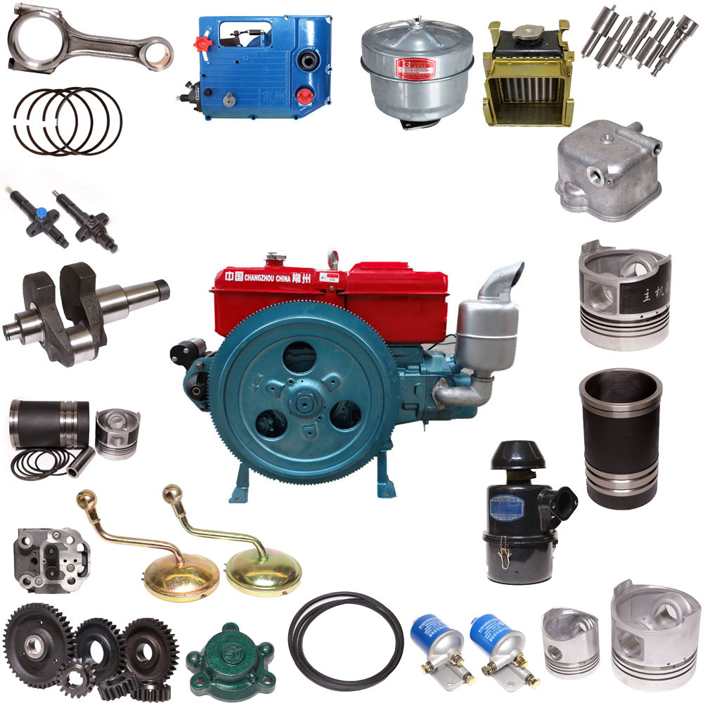 R180 R175 S195 Small Radiator Single Cylinder Diesel Engine part