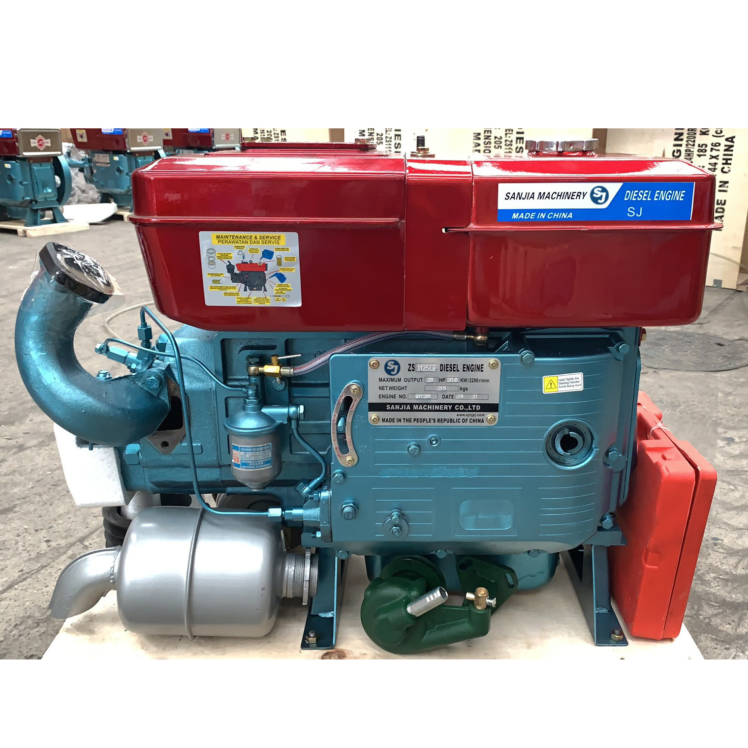 Moteur diesel ZS1125