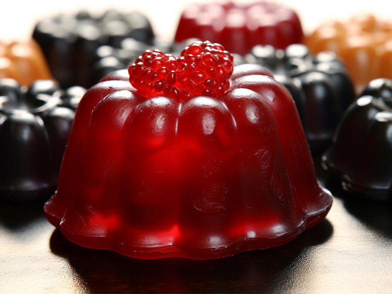 The difference between cold noodles and fruit flavored jelly