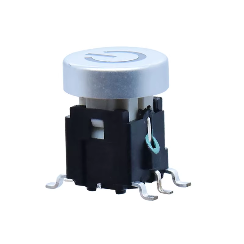 SMD Illuminated Tact Switches 6 X 9 SMT 6*9*10.3 Tactile Switch with LED 6 Pin Push Button Switch with RGB Light