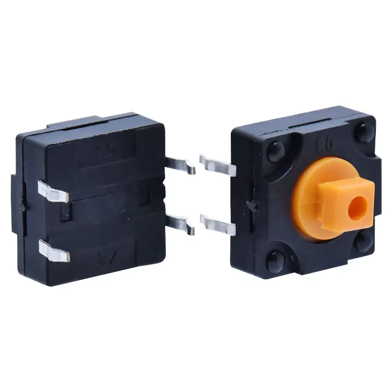 Waterproof 12x12 Tactile Switch  4 Pin IP68 12*12*8.8 Push Button Vertical Tact Switch with Spring 12 X 12