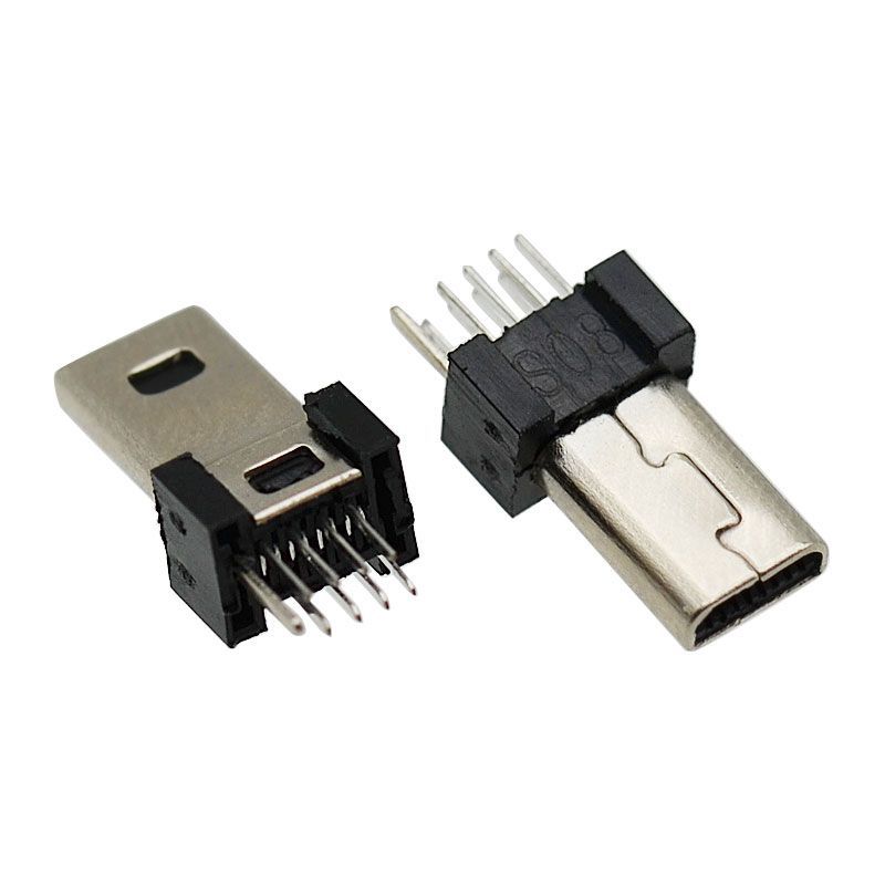 Factory USB 3.0 Mini Socket 8 Pin Fast Charging PCB Male Connector