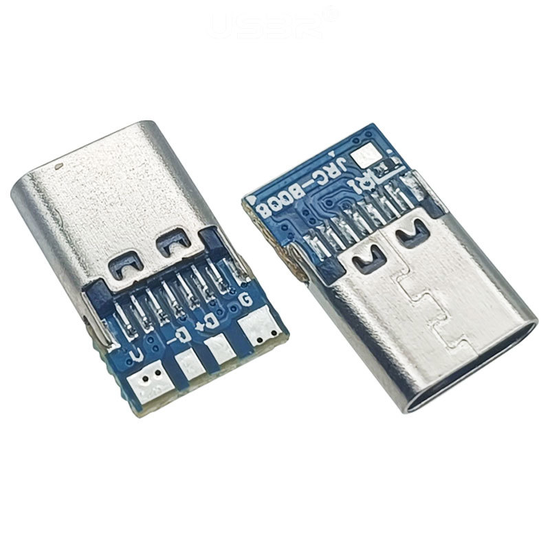 Cheap Price USB 3.0 Type C Socket 14 Pin PCB Wire 4 Core USB C Female Connector for Charging and Data Cable Port