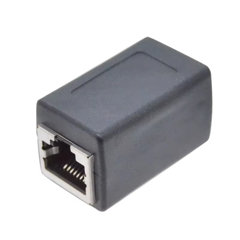 Ethernet RJ45 Adapter Connector 8 Pin 8 Core Cat5 Cat5e Cat6 Cat7 Female To Female Coupler Extender Network Adapter