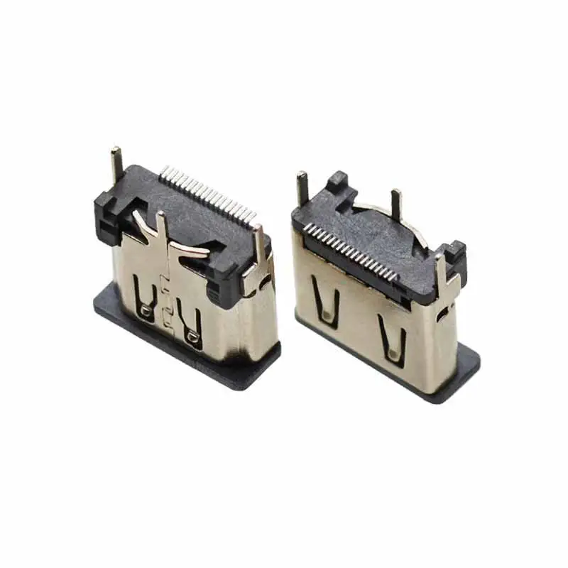 HDMI 19P Triple Stick High 13.0MM Female Header
