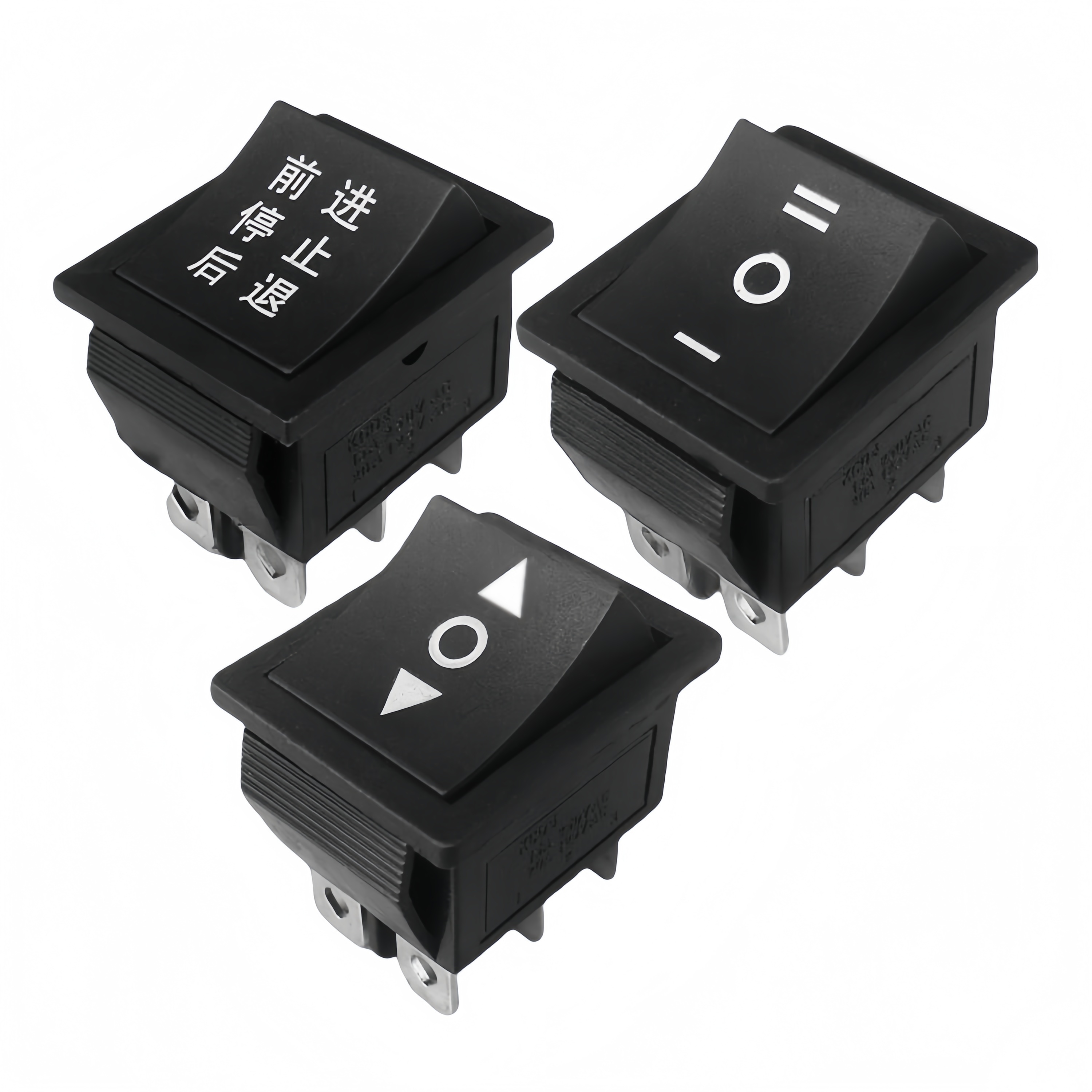 KCD4 Power Switch ON-OFF-ON Switch 3-Way Rocker Switches