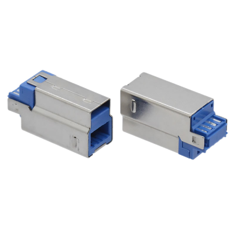 USB 3.0 Type-B Socket 9 Pins USB-B Male Connector for Printer Cable Plugs