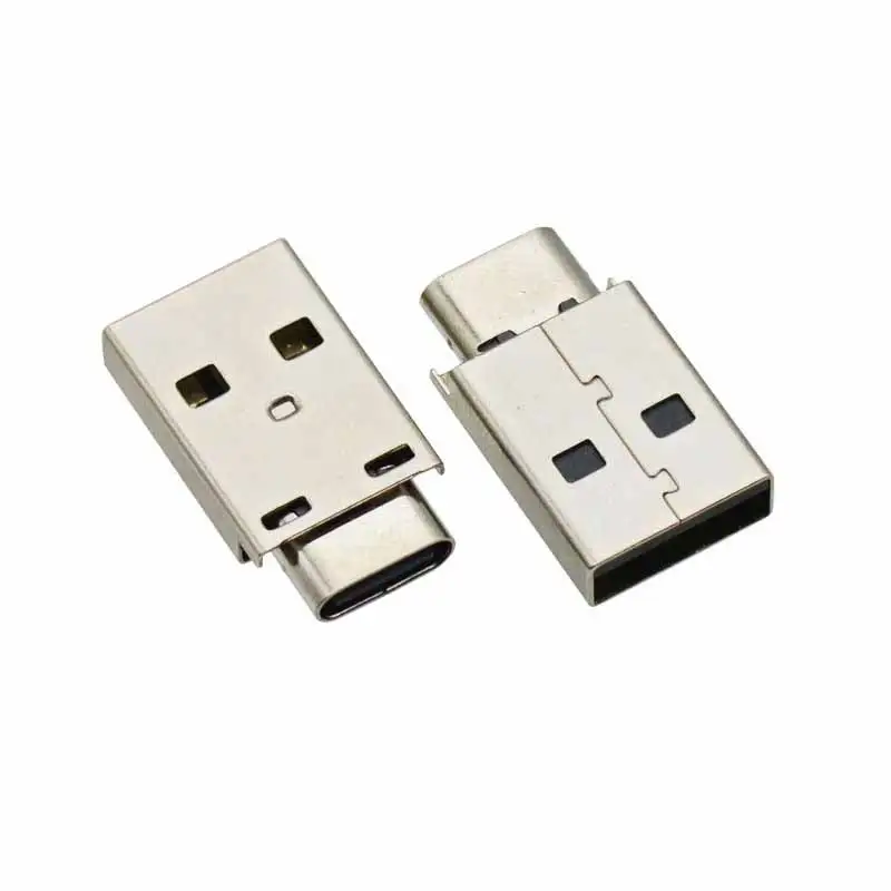 AM5P short body to Type-c16P female 5.8 with convex package double 56K resistor length 21.0