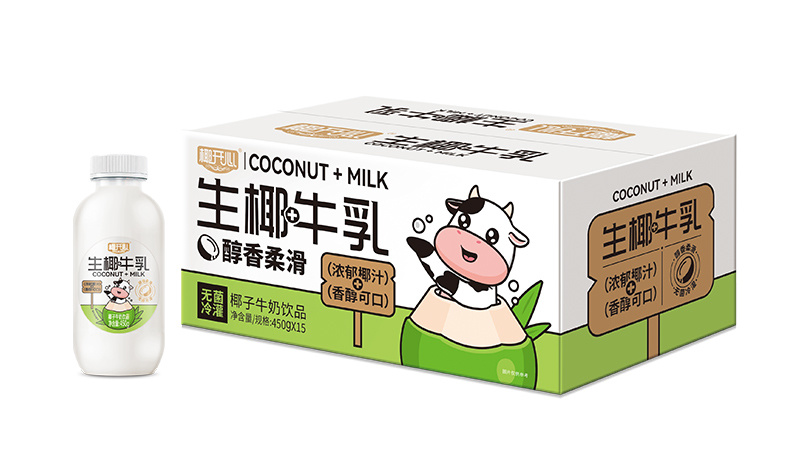 450g*15瓶椰開心生椰牛乳