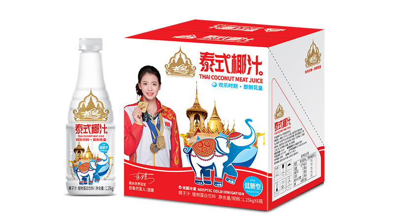1.25kg*6瓶花皇泰式椰汁