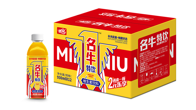 930ml*12瓶花皇無獎名牛特飲