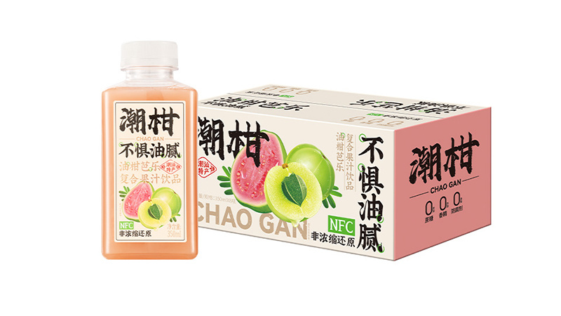 350ml*8瓶潮柑油柑芭樂汁