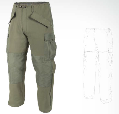 Second generation ECWCS trousers