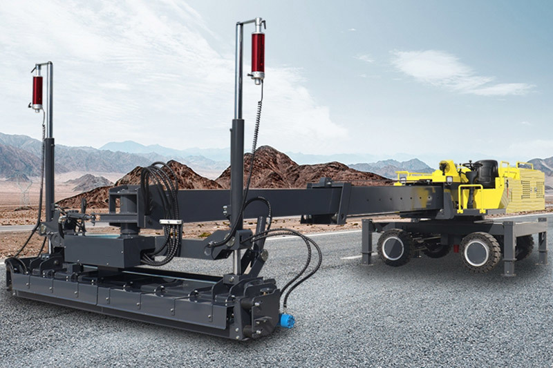 Concrete laser screed