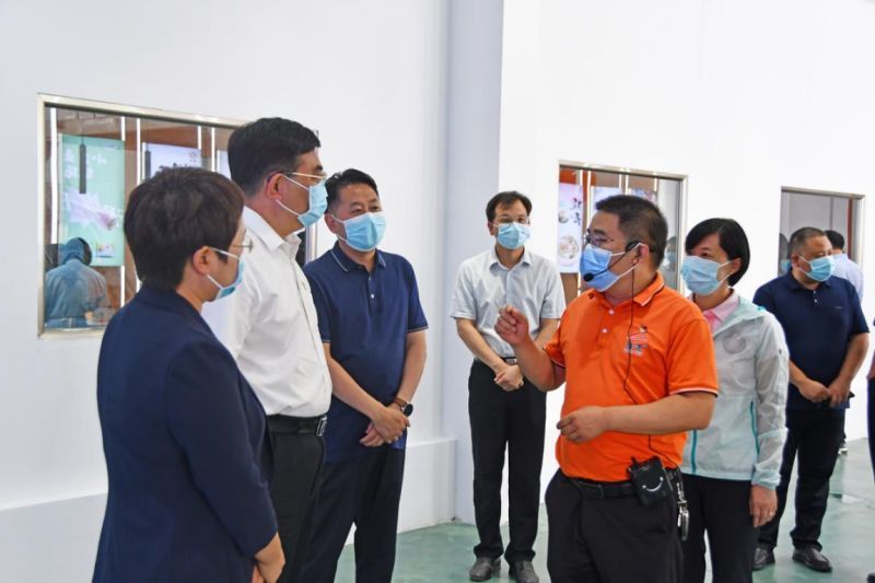 市委書記張忠民一行蒞臨公司視察指導(dǎo)工作