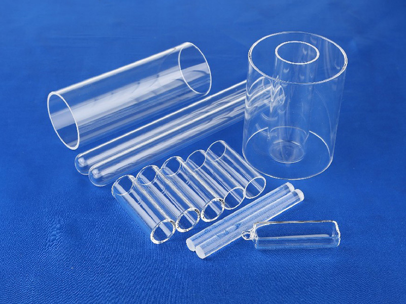 Quartz glass tube