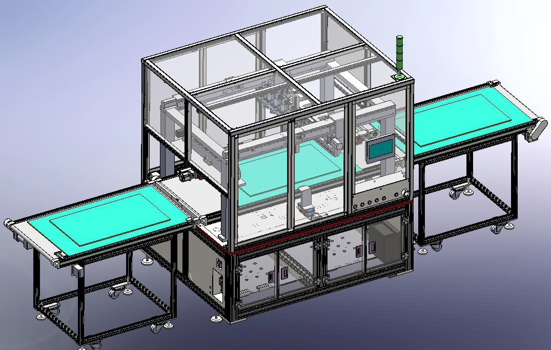 Light_bar vertical dispensing machine