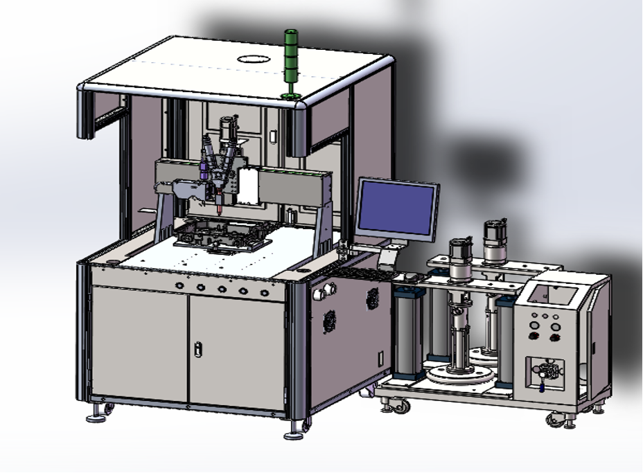 Machine cover AB glue dispensing machine