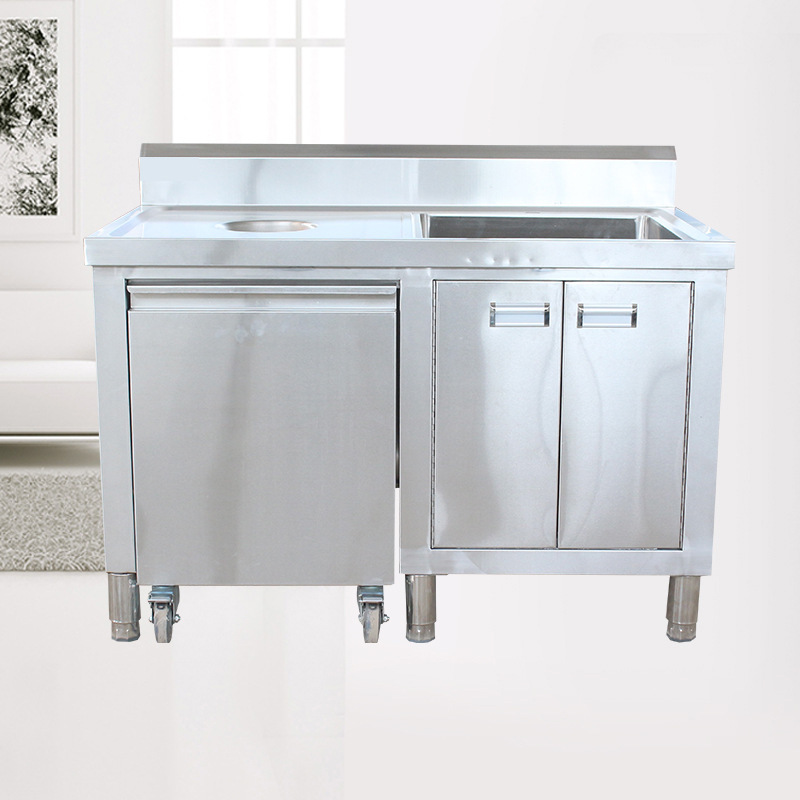 Sliding door cabinet type water table