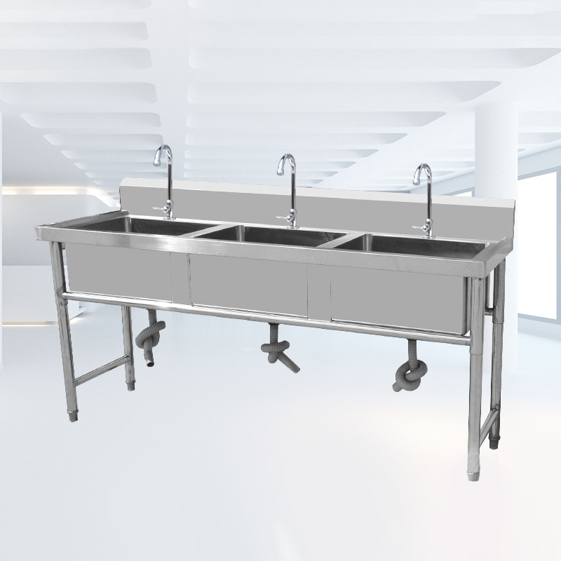 Multi-tank cabinet type water table