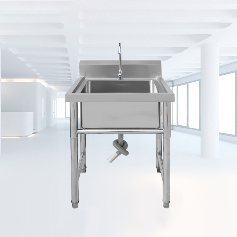 Single tank cabinet type water table
