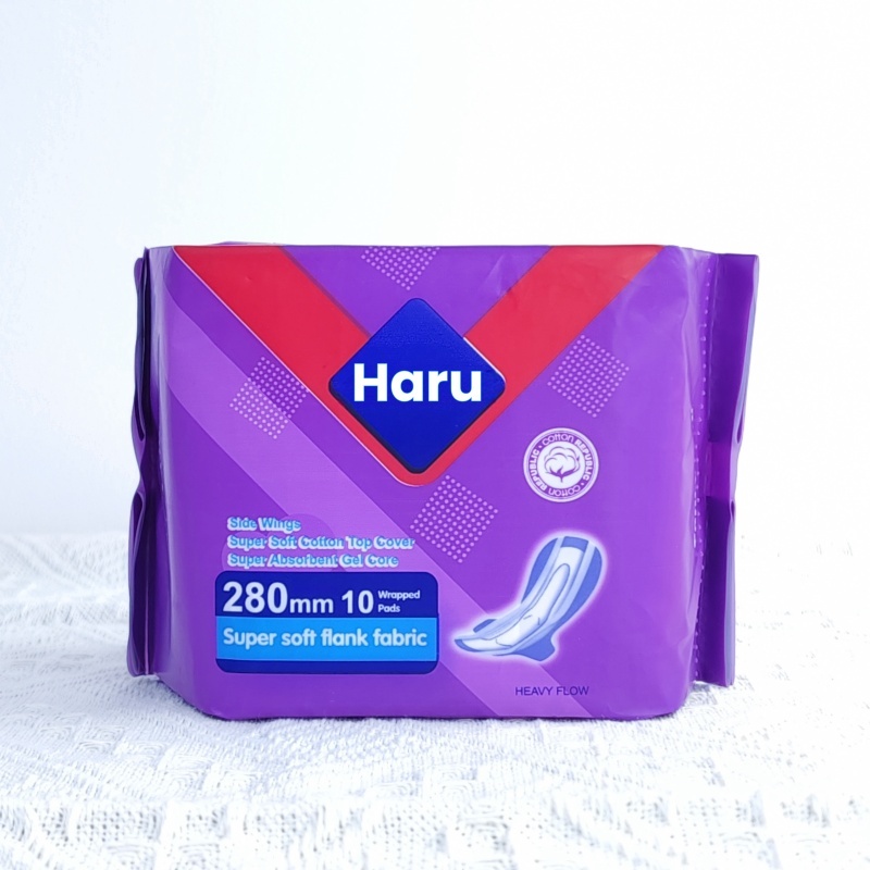 Dispose China Anion Best Hot Sale Girl Day And Night Use Haru Lady Bamboo Charcoal Sanitary Napkin Panty