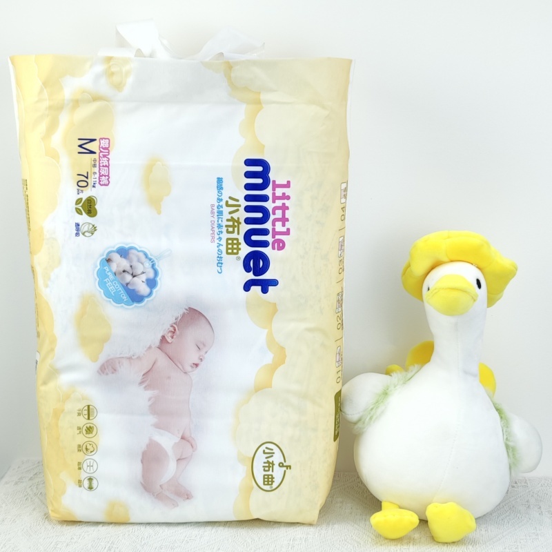 Premium China Quality Disposable Hot Sale Super Soft Colorful  Baby tape Diapers