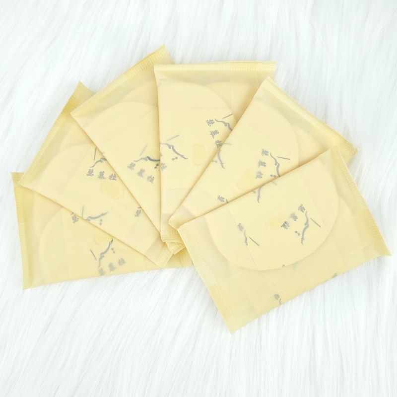 Herbal Sanitary Pads Plant-Derived Feminine Menstrual Care Health Household Clean Cotton Pads